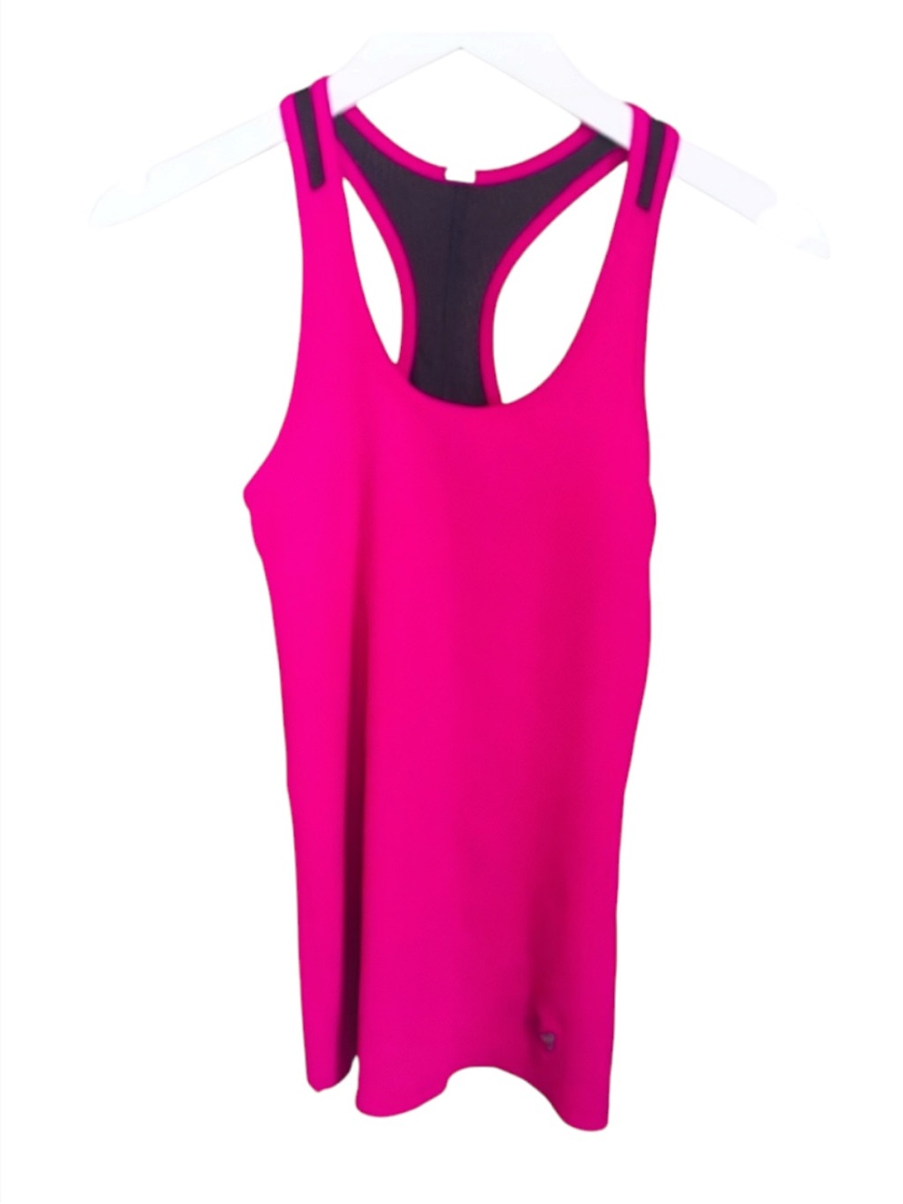 Athleisure Hot Pink HeatGear Moisture Wicking Racerback Tank Top UNDER ARMOUR S